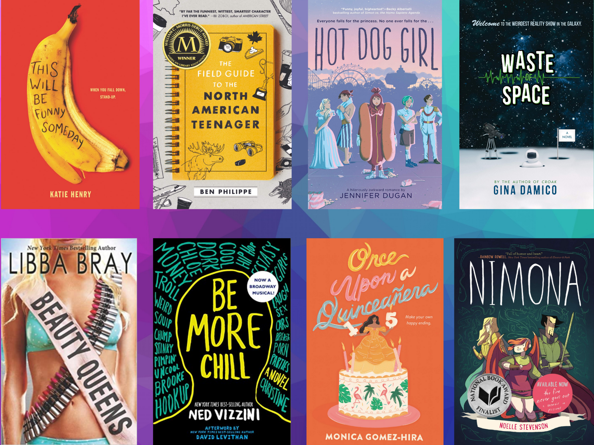 2021 Teen Reading Challenge: Books to Make You Laugh - Richmond Public  Library