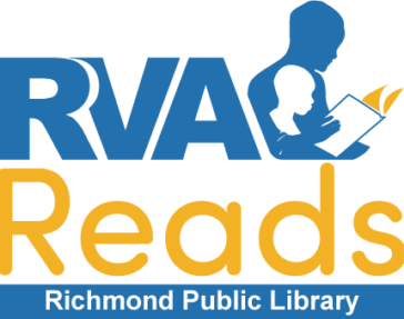RVA Reads Logo Color Yellow Blue