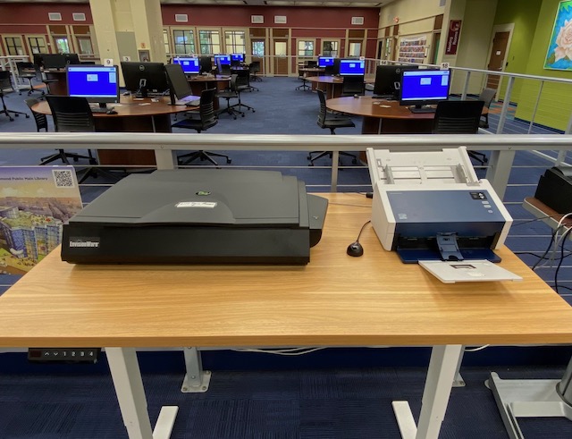 Flatbed and Document Scanners at Main Library