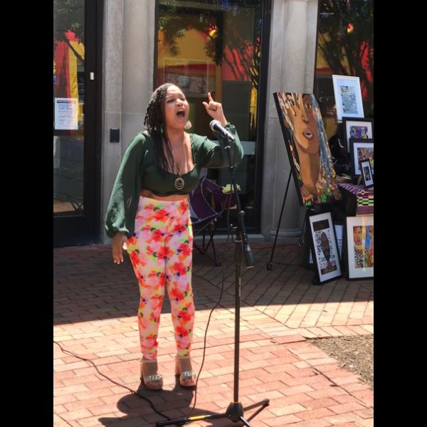 Local Poet Rieka Speaks at UFE 2023