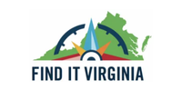 Logo for Find It Virginia database.