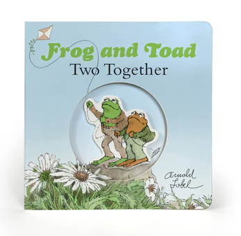 The cover of the board book, Frog and Toad: Two Together by Arnold Lobel.