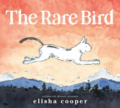 The book cover of The Rare Bird, by Elisha Cooper. 