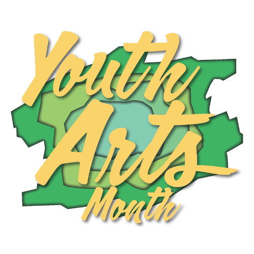 March2026 Yam Youth Art Month Logo.