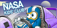 Logo for Nasa kids club.