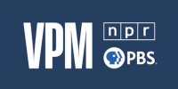 Logos for VPM NPR and PBS.