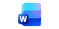 Word Logo Logo for Microsoft Word.