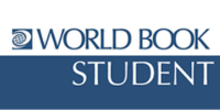 Logo for World Book encyclopedia student edition.