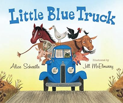The cover of Little Blue Truck, by Alice Schertle.