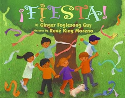 Cover of ¡Fiesta! by Ginger Foglesong Guy.