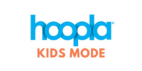 Logo for Hoopla kids mode.