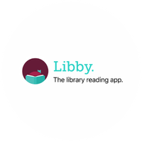 Logo for Libby The Library Reading App.