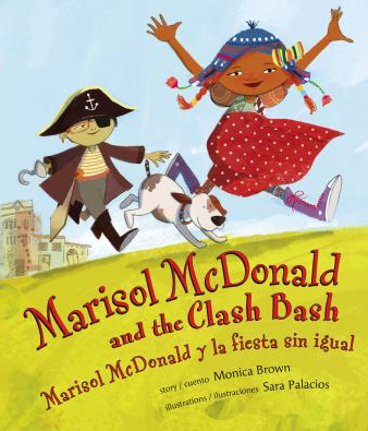 Cover of Marisol McDonald and the Clash Bash by Monica Brown.