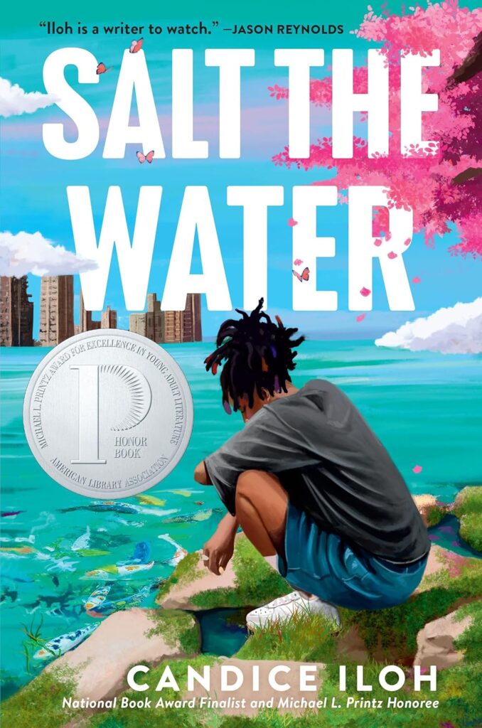 Cover of Salt the Water by Candice Iloh.