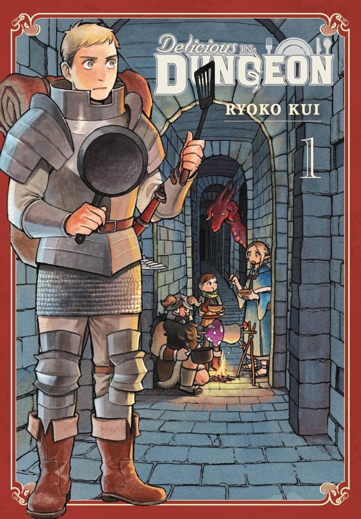 Cover of Delicious in Dungeon, Vol. 1 by Ryoko Kui.