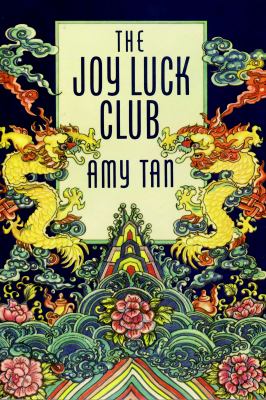 Book cover for "The Joy Luck Club" by Amy Tan.
