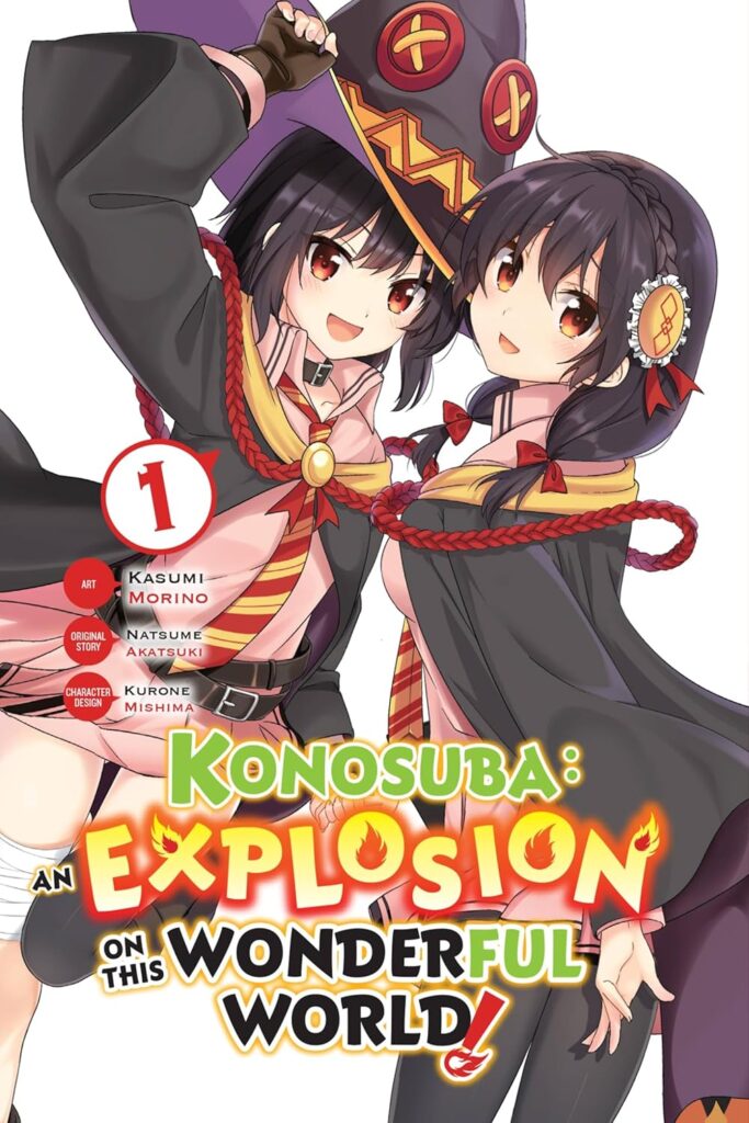 Cover of Konosuba: An Explosion on This Wonderful World! Vol. 1 by Natsume Akatsuki.