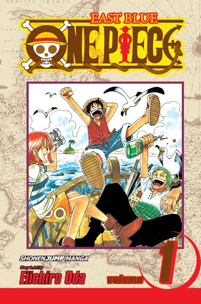 Cover of One Piece Vol. 1 by Eiichiro Oda.