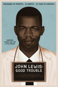 Cover of the film "John Lewis: Good Trouble" (2020).