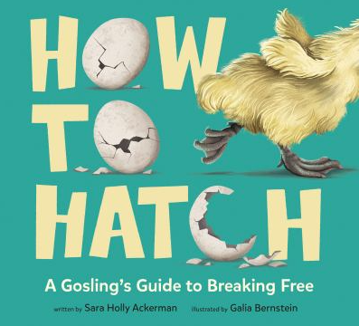 The book cover of How to Hatch: A Gosling's Guide to Breaking Free by Sara Holly Ackerman.