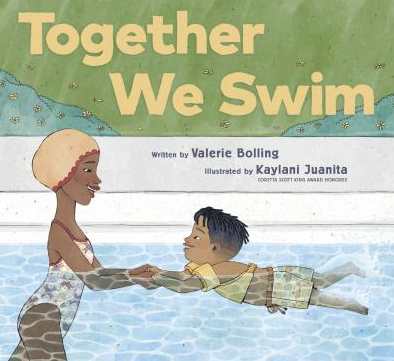 The book cover of Together We Swim by Valerie Bolling. 