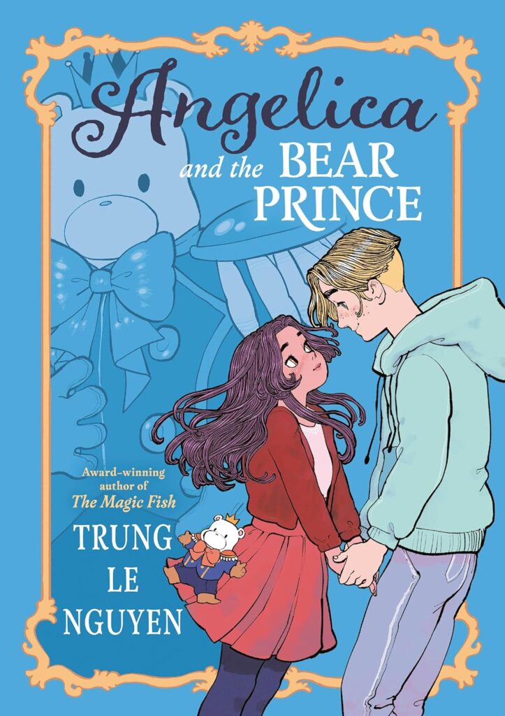 The cover of Angelica and the Bear Prince by Trung Le Nguyen.