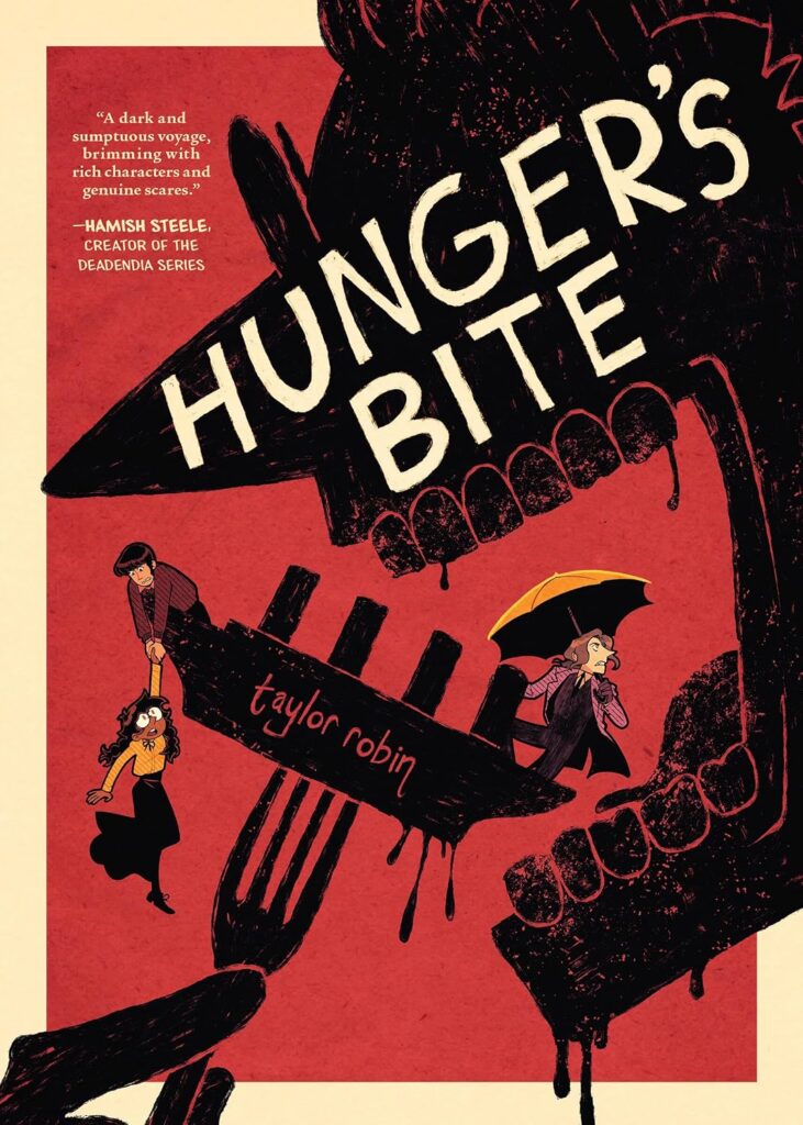The cover of Hunger's Bite by Taylor Robin.