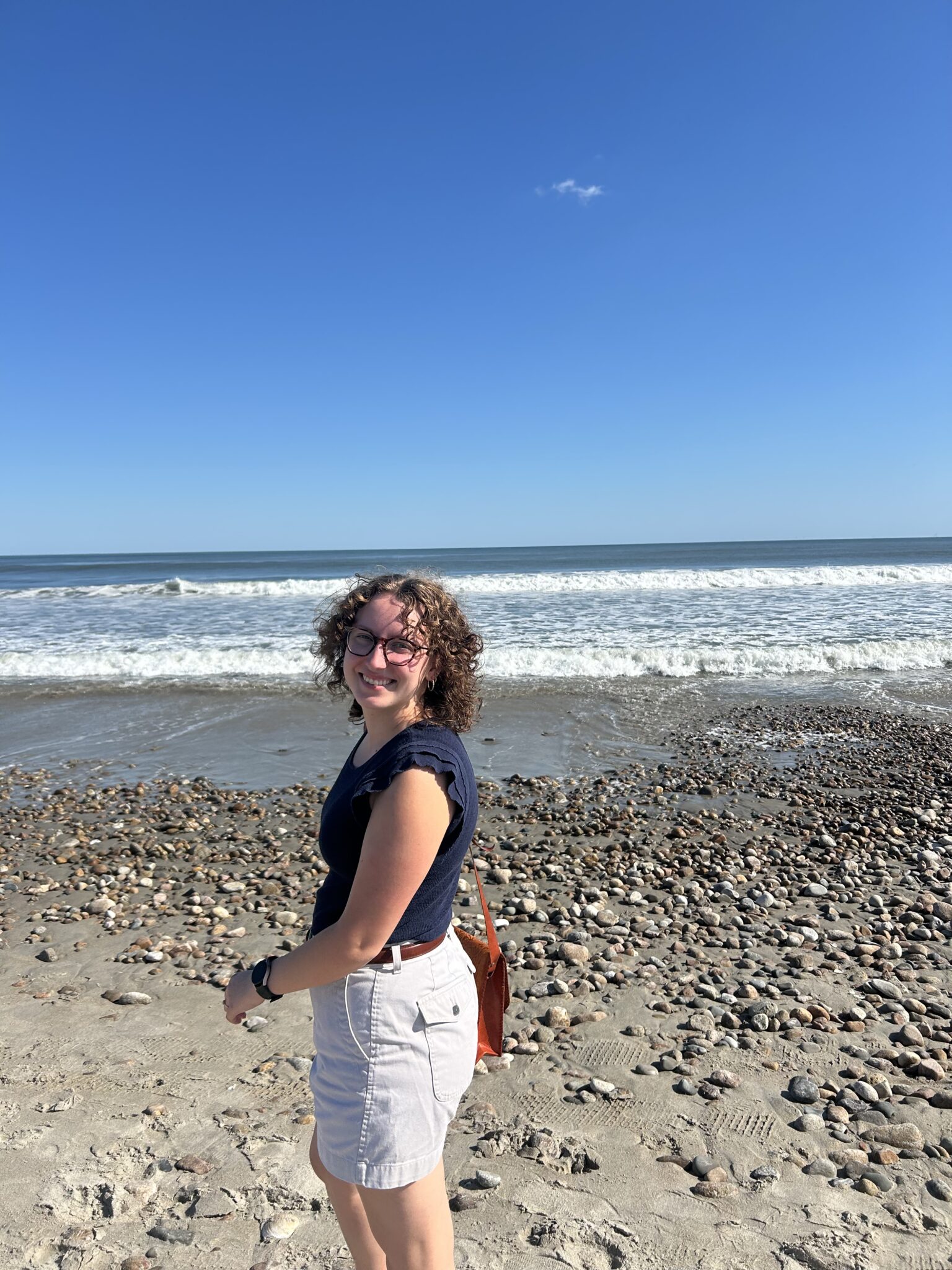 A photo of Maeve, the Youth Services Associate for Main Library.