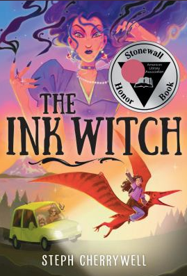 The book cover of The Ink Witch by Steph Cherrywell.