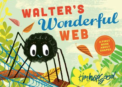 The book cover for Walter's Wonderful Web by Tim Hopgood.