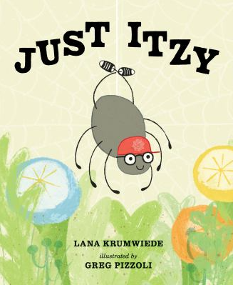 The book cover for Just Itzy by Lana Krumwiede.