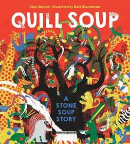 The book cover of Quill Soup by Alan Durant. 