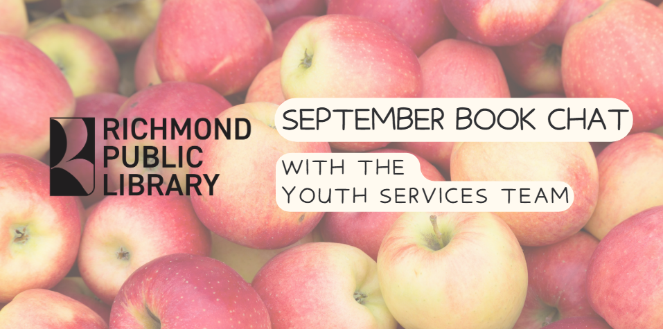 Featured image for September Book Chat with the Youth Services Team.