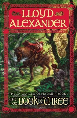 The book cover for The Book of Three (The Chronicles of Prydain, Book 1) by Llyod Alexander. 