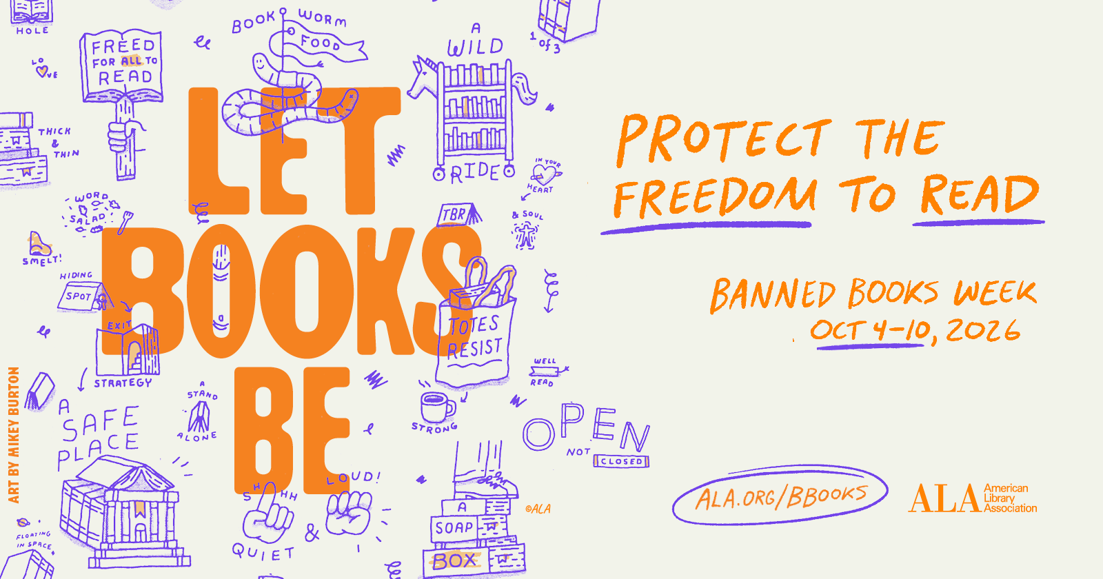 Featured image for Banned Books Week: October 4-10, 2026
