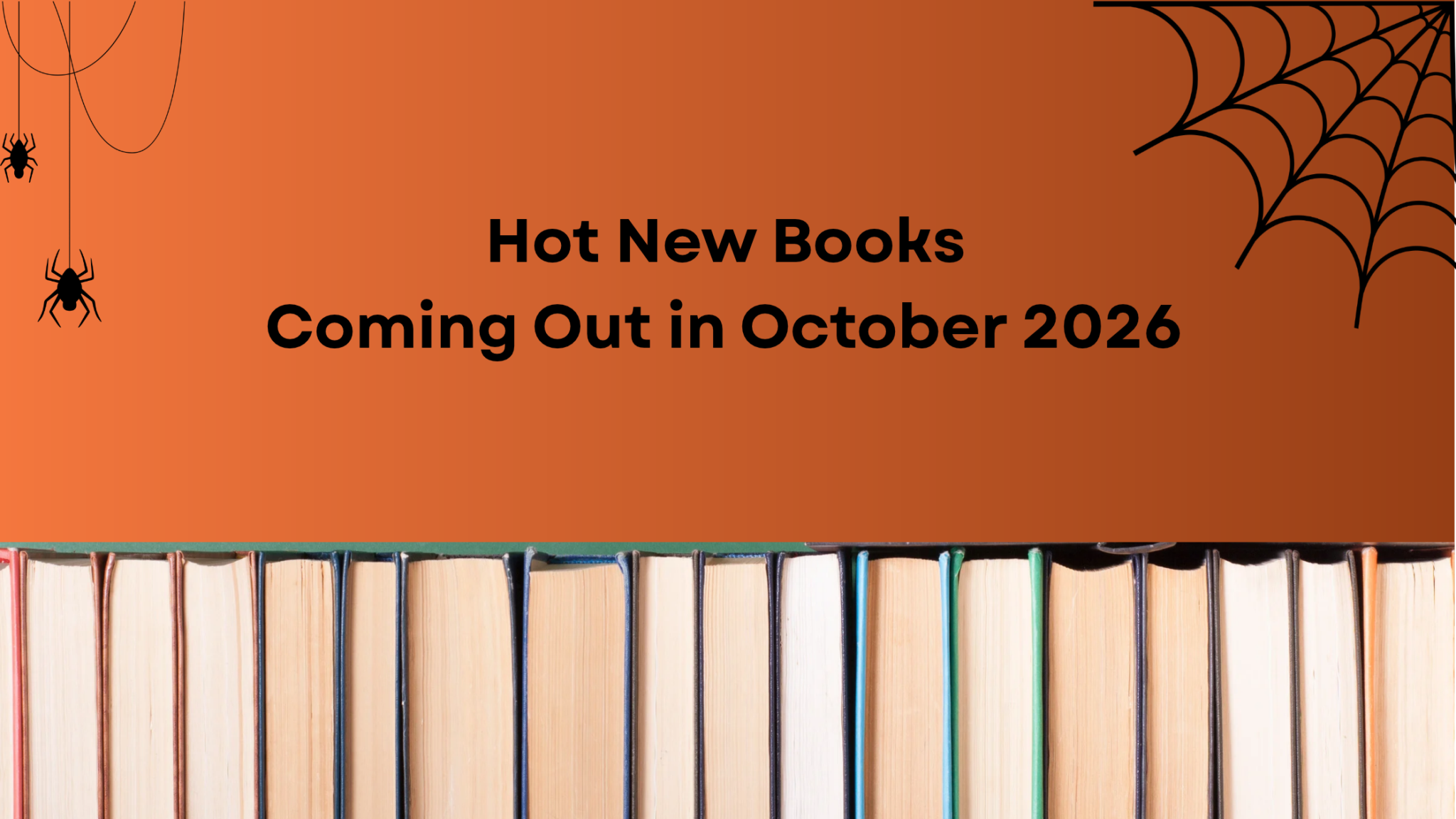 Featured image for Hot New Books Coming Out October 2026