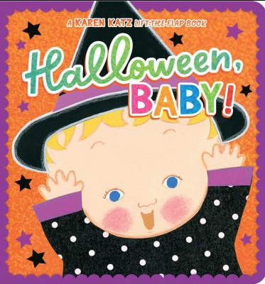 The book cover for Halloween, Baby! by Karen Katz.