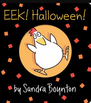 The book cover for Eek! Halloween! by Sandra Boynton.