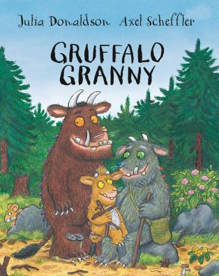 The book cover for Gruffalo Granny by Julia Donaldson.