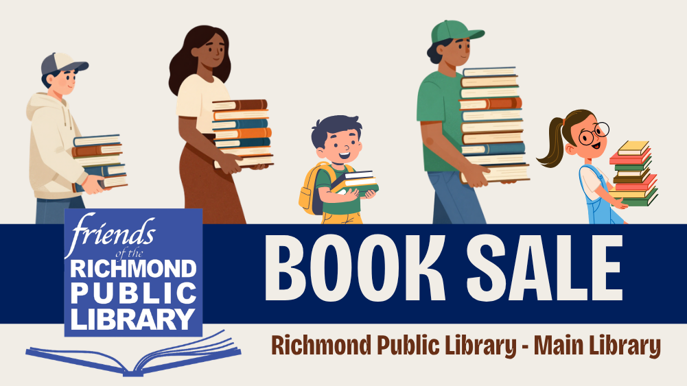 Friends of the Richmond Public Library Book Sale at Main Library.