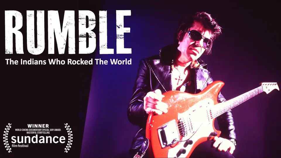 Movie 'Rumble: The Indians Who Rocked the World' on Kanopy. 